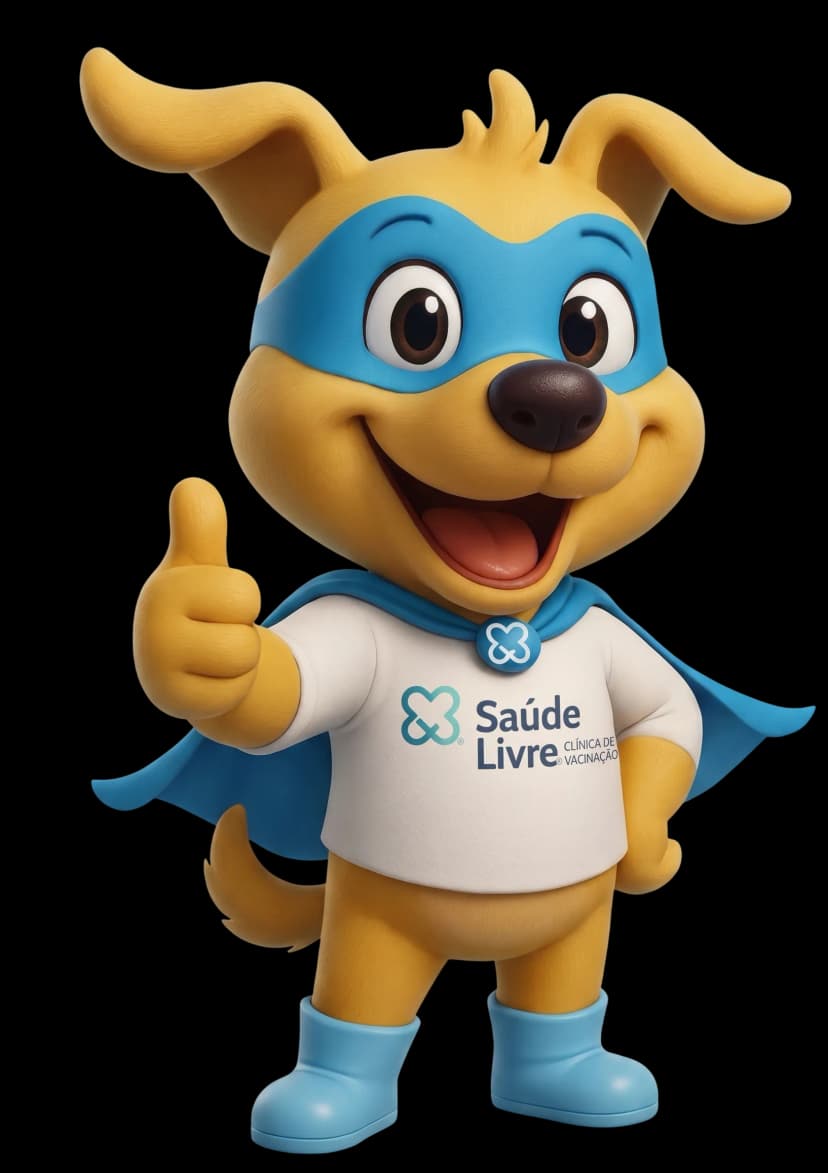 Mascote Saúde Livre